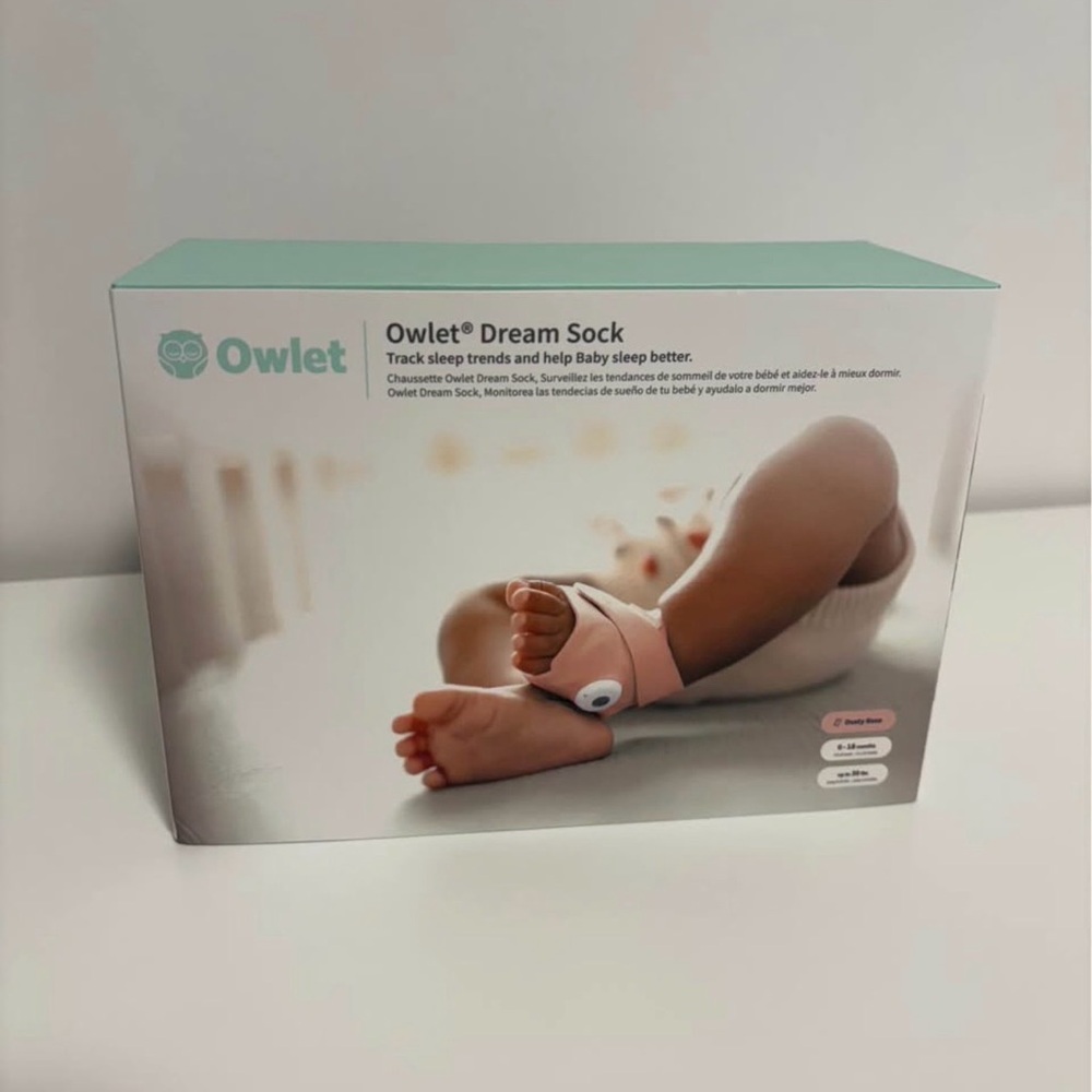 Owlet Dream Sock - Rose